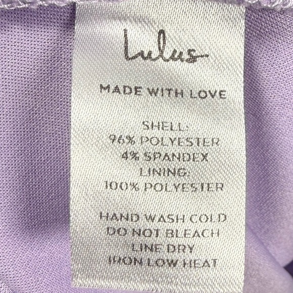 LULUS Cutout on The Town Lavender Cutout Bodycon Dress, Size Small - Picture 8 of 9